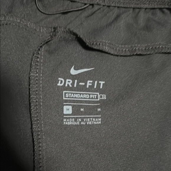 NIKE PRO DRI-FIT Black Running/Track Pants Size M - Picture 2 of 8